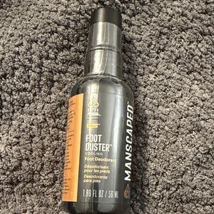 Manscaped Foot Duster Cooling Foot Deodorant - Black